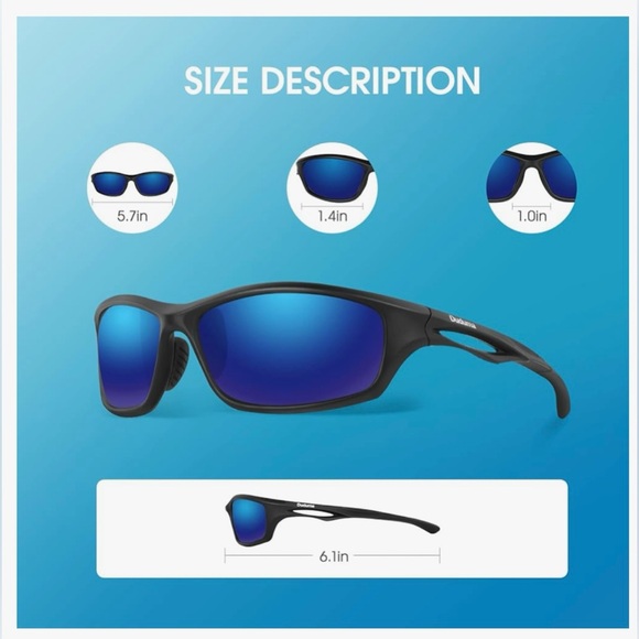 Duduma Polarized Sports Sunglasses - Picture 5 of 9
